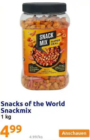 Action Snacks Of The World Snackmix 1kg Angebot