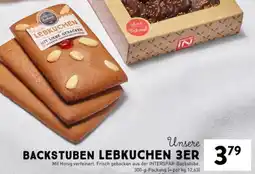 Interspar Unsere Backstuben Lebkuchen 3ER Angebot