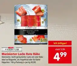 Interspar Marinierter Lachs Rote Rübe Angebot