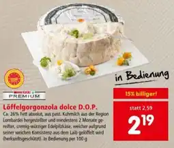 Interspar Löffel Gorgonzola dolce D.O.P. Angebot