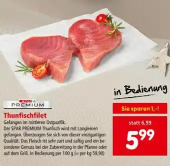 Interspar Thunfischfilet Angebot