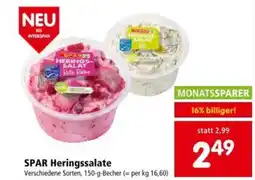 Interspar SPAR Heringssalate Angebot