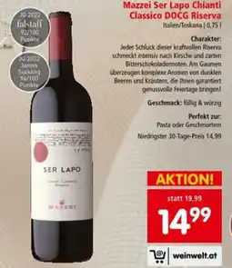 Interspar Mazzei Ser Lapo Chianti Classico DOCG Riserva Angebot