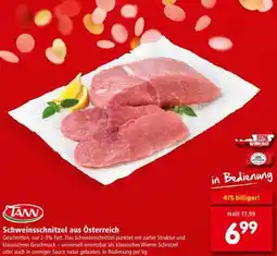 Interspar Schweinsschnitzel aus Österreich Angebot
