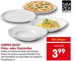 Interspar SIMPEX BASIC Pizza- oder Pastateller Angebot