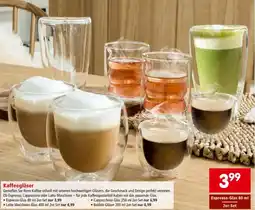 Interspar Espresso-Glas Angebot