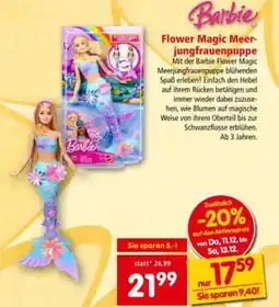 Interspar Flower Magic Meer- jungfrauenpuppe Angebot