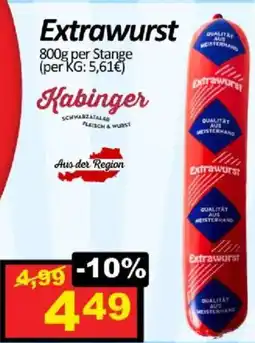 Wurstico Extrawurst Angebot