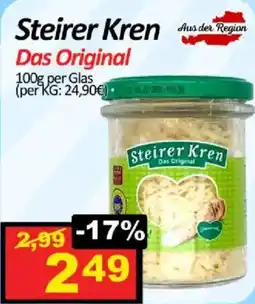 Wurstico Steirer Kren Angebot