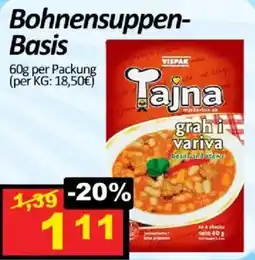 Wurstico Bohnensuppen- Basis Angebot