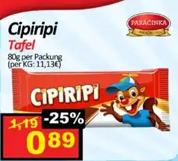 Wurstico Cipiripi Tafel Angebot