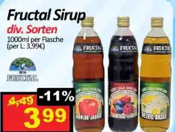 Wurstico Fructal Sirup Angebot