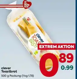 Billa Clever toastbrot Angebot