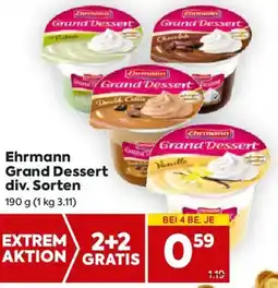 Billa Ehrmann Grandy Grand Dessert esat Angebot
