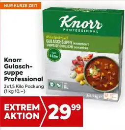 Billa Knorr gulasch- suppe professional Angebot