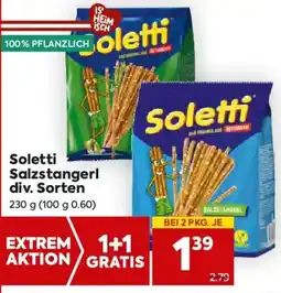 Billa Soletti Soletti Salzstangerl Angebot