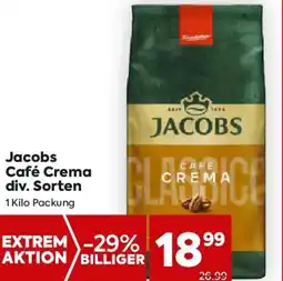 Billa Jacobs Café Crema Angebot