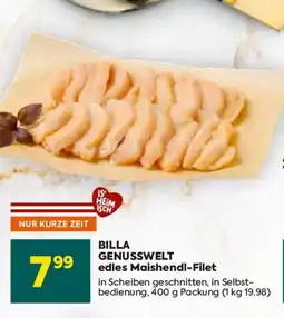 Billa Billa genusswelt edles maishendl-filet Angebot