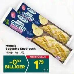 Billa Meggle Baguette Knoblauch Angebot