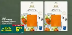 Billa Genusswelt sockeye wildlachs Angebot