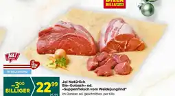 Billa Bio-Gulasch- od -Suppenfleisch vom Weidejungrind Angebot