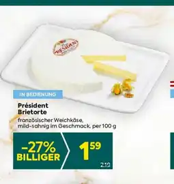 Billa Président Brietorte Angebot