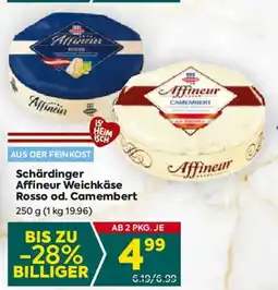 Billa Schärdinger affineur weichkäse rosso od. camembert Angebot