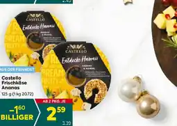Billa Castello Frischkäse Ananas Angebot