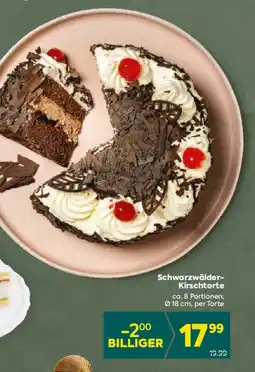 Billa Schwarzwälder- Kirschtorte Angebot