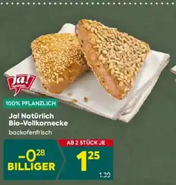 Billa Ja! Natürlich Bio-Vollkornecke Angebot