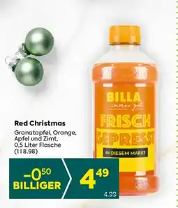 Billa Red Christmas Angebot