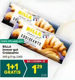 Billa Billa immer gat croissants Angebot
