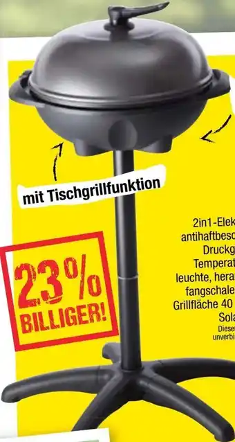 Maximarkt Elektro City Grill Angebot