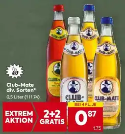 Billa Club-Mate div. Sorten Angebot