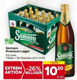 Billa Samson Premium Lager Angebot