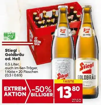 Stiegl Goldbräu od. Hell