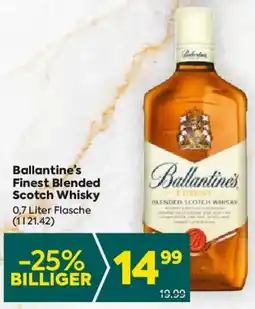 Billa Ballantine's Finest Blended Scotch Whisky Angebot