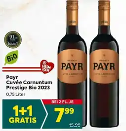 Billa Payr Cuvée Carnuntum Prestige Bio Angebot