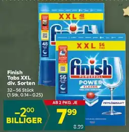 Billa Finish tabs xxl div. sorten Angebot