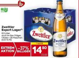 Billa Zwettler Export Lager Angebot