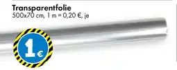 TEDi Transparentfolie Angebot