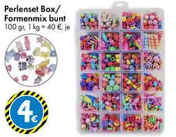 TEDi Perlenset Box/ Formenmix bunt Angebot