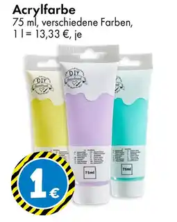 TEDi Acrylfarbe Angebot