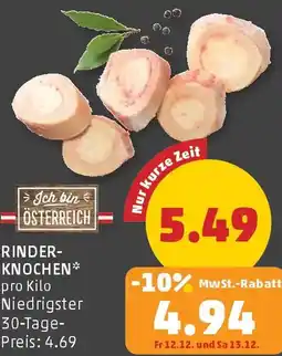PENNY Rinder- knochen Angebot