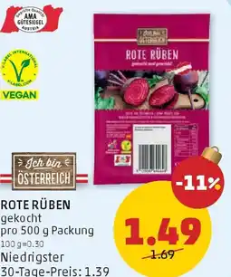 PENNY Rote rüben Angebot