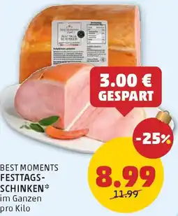 PENNY Festtags- schinken im ganzen Angebot