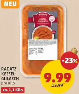 PENNY Radatz kessel- gulasch Angebot