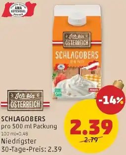 PENNY Schlagobers Angebot