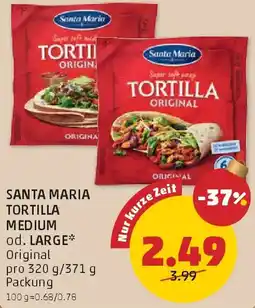 PENNY Santa maria tortilla Angebot