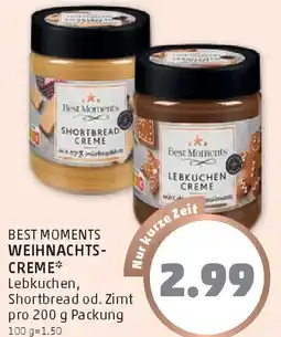 PENNY Best moments weihnachts- creme Angebot